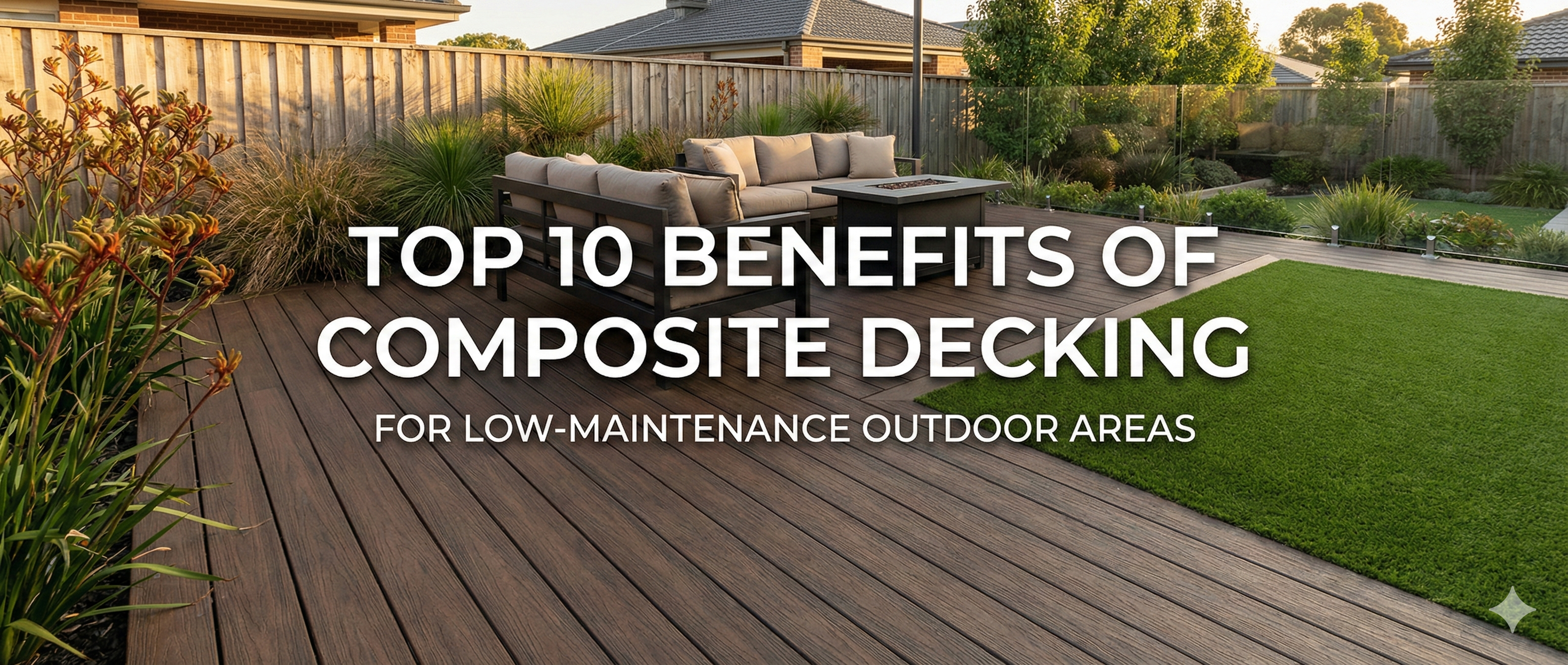 Top 10 Benefits of Composite Decking for Low-Maintenance Outdoor Areas, Australia