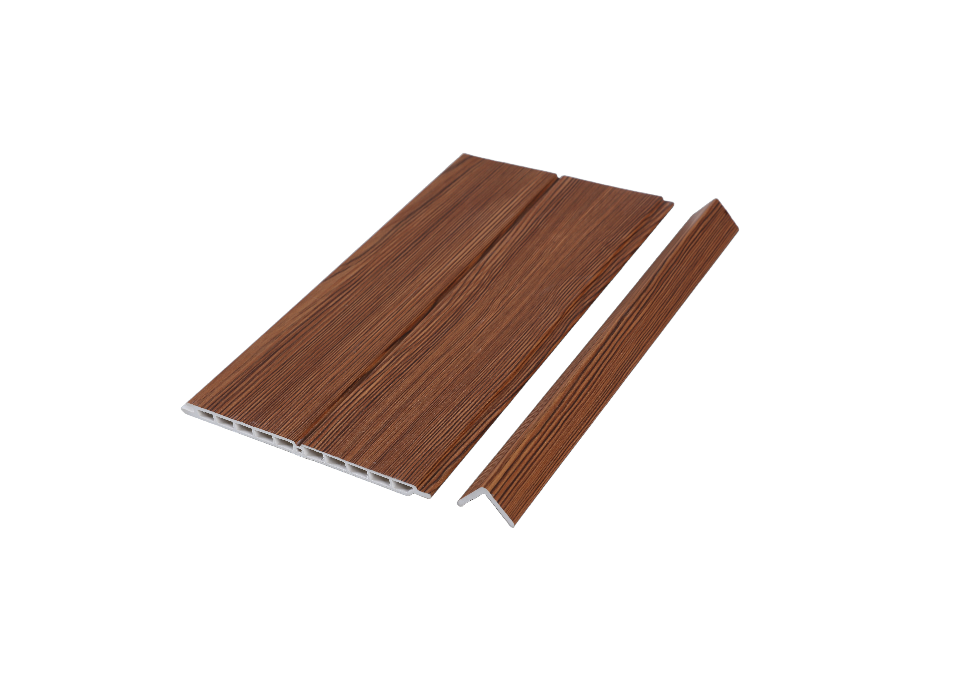 Flat Slat Jarrah Internal PVC Wall Cladding