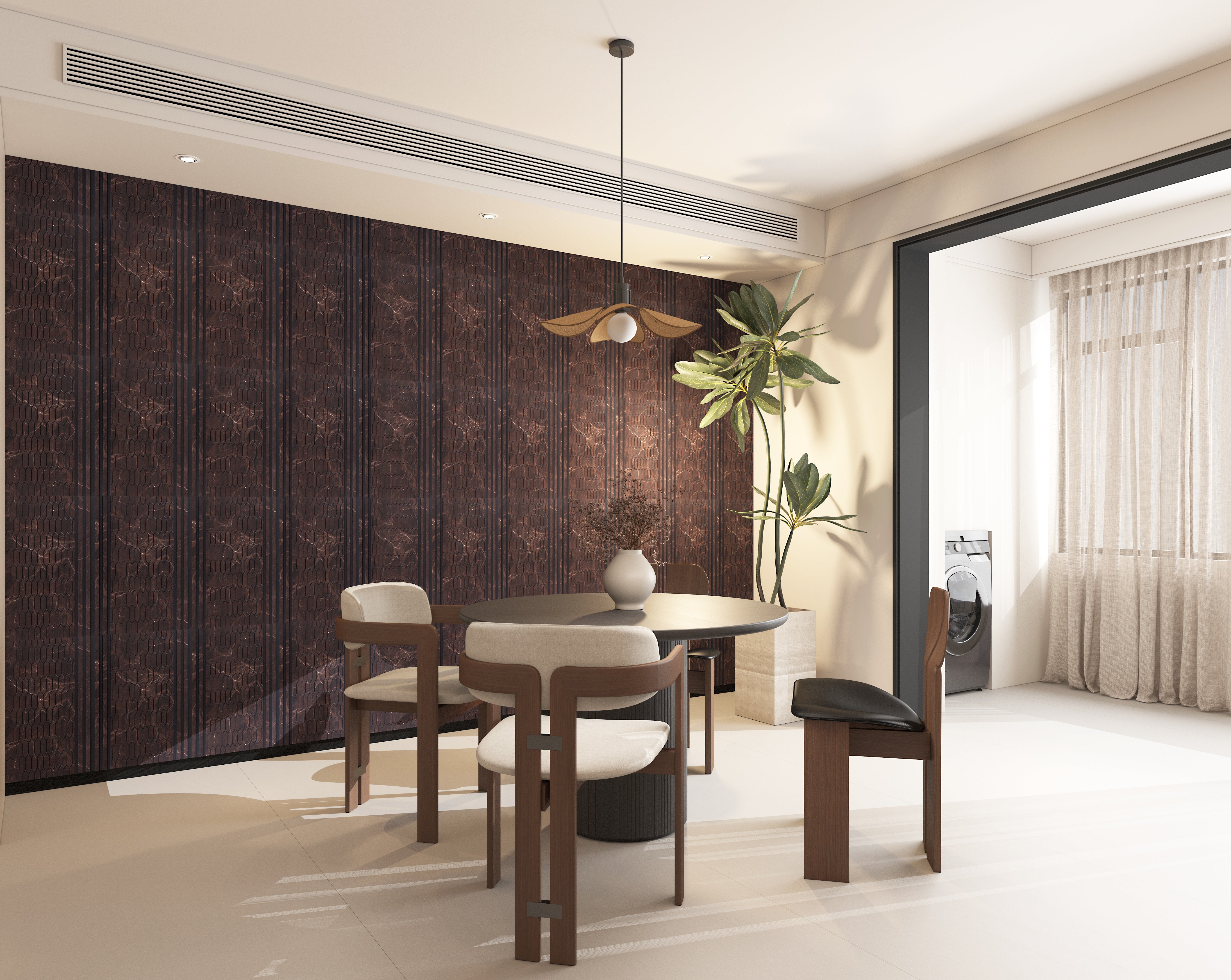 PS 300 Brown Cladding wall cladding panel close-up Melbourne | THQ