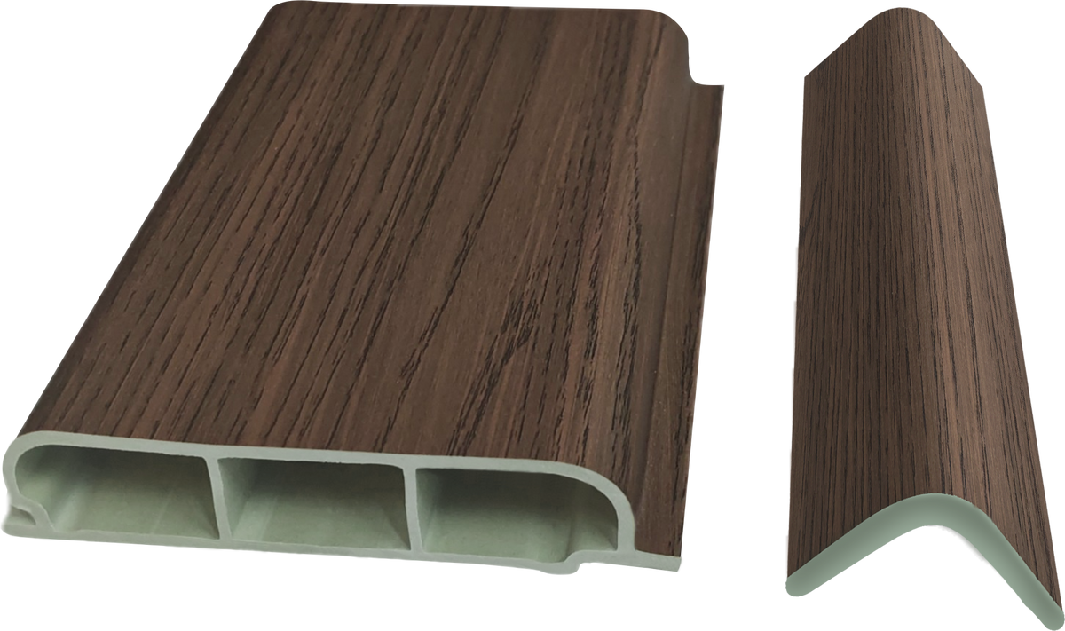 Cognac Slat Internal PVC Wall Cladding
