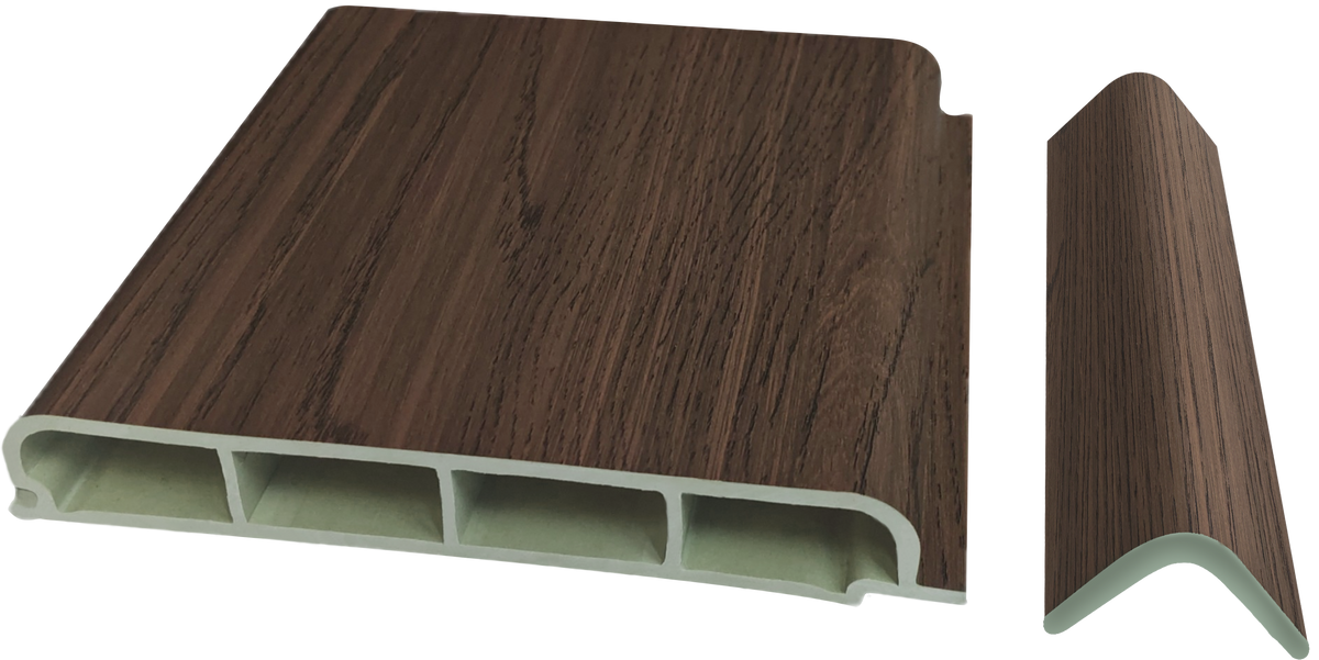 Cognac Slat Internal PVC Wall Cladding