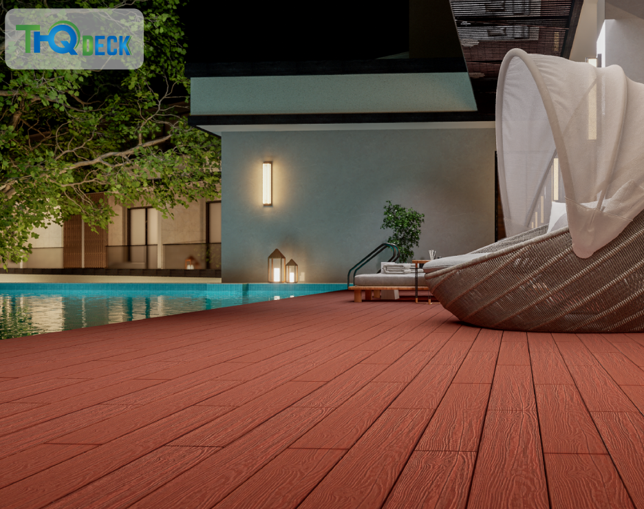 Merbau Sky Grey Signature Decking Board board profile detail Melbourne | THQ