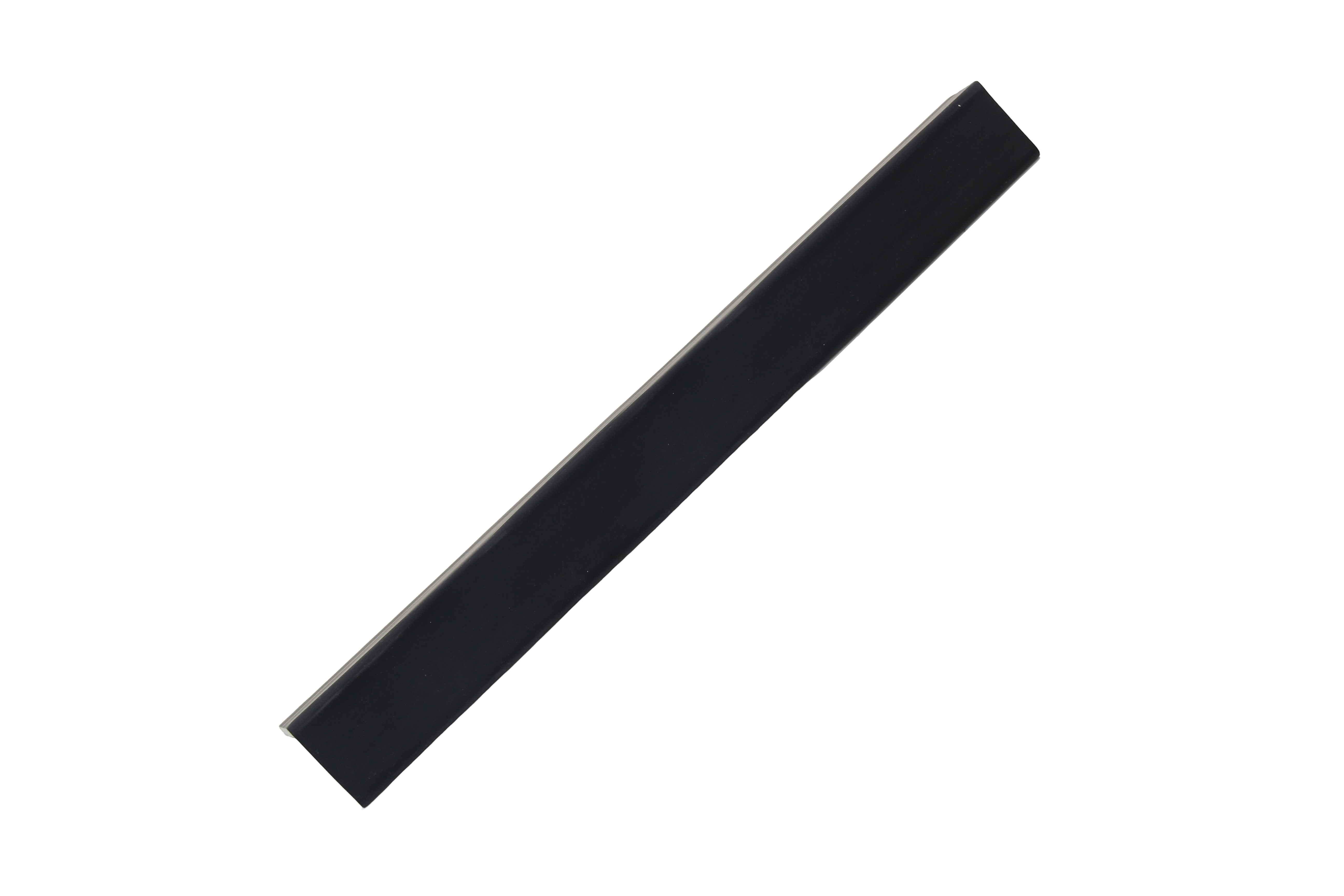 Round Slat Ash Internal PVC Wall Cladding L Edge wall cladding panel close-up Melbourne | THQ