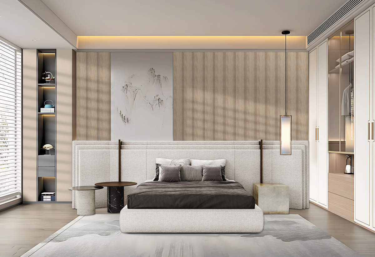 Champagne Oak Internal PVC Wall Cladding