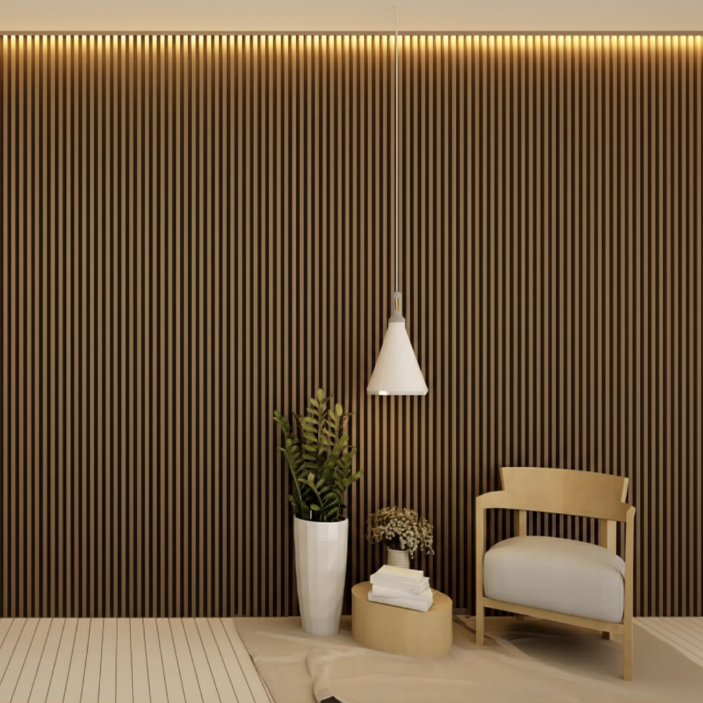 HP Black and Brown Internal PVC Wall Cladding wall cladding panel close-up Melbourne | THQ