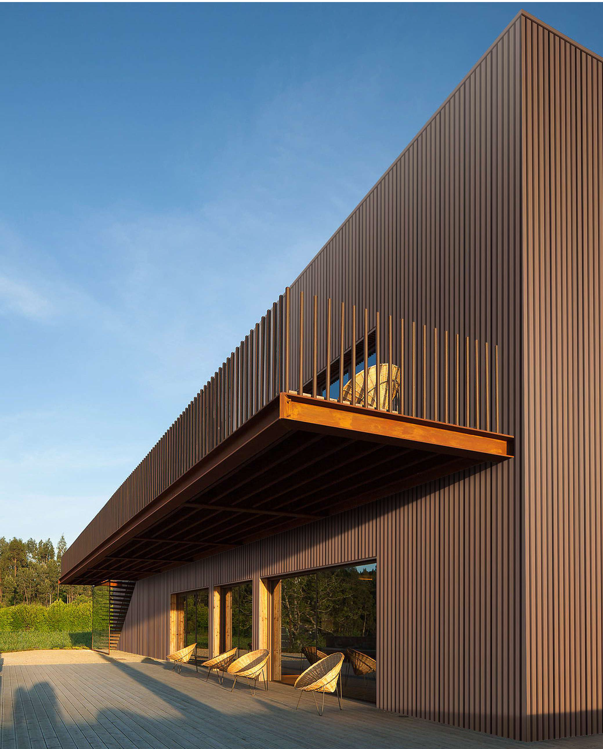 Teak External Wall Cladding board profile detail Brisbane | THQ