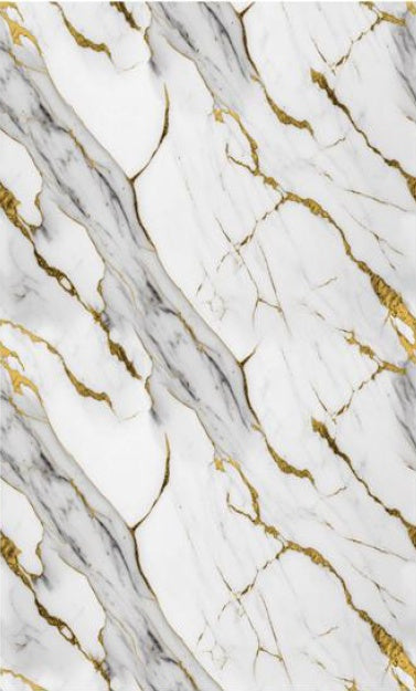 White & Gold UV Panel