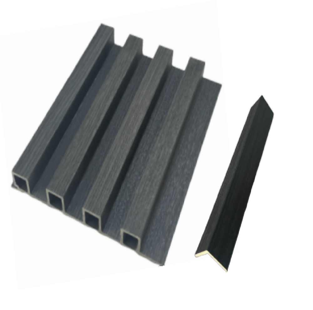 HP Grey Internal PVC Wall Cladding installed feature wall Melbourne | THQ