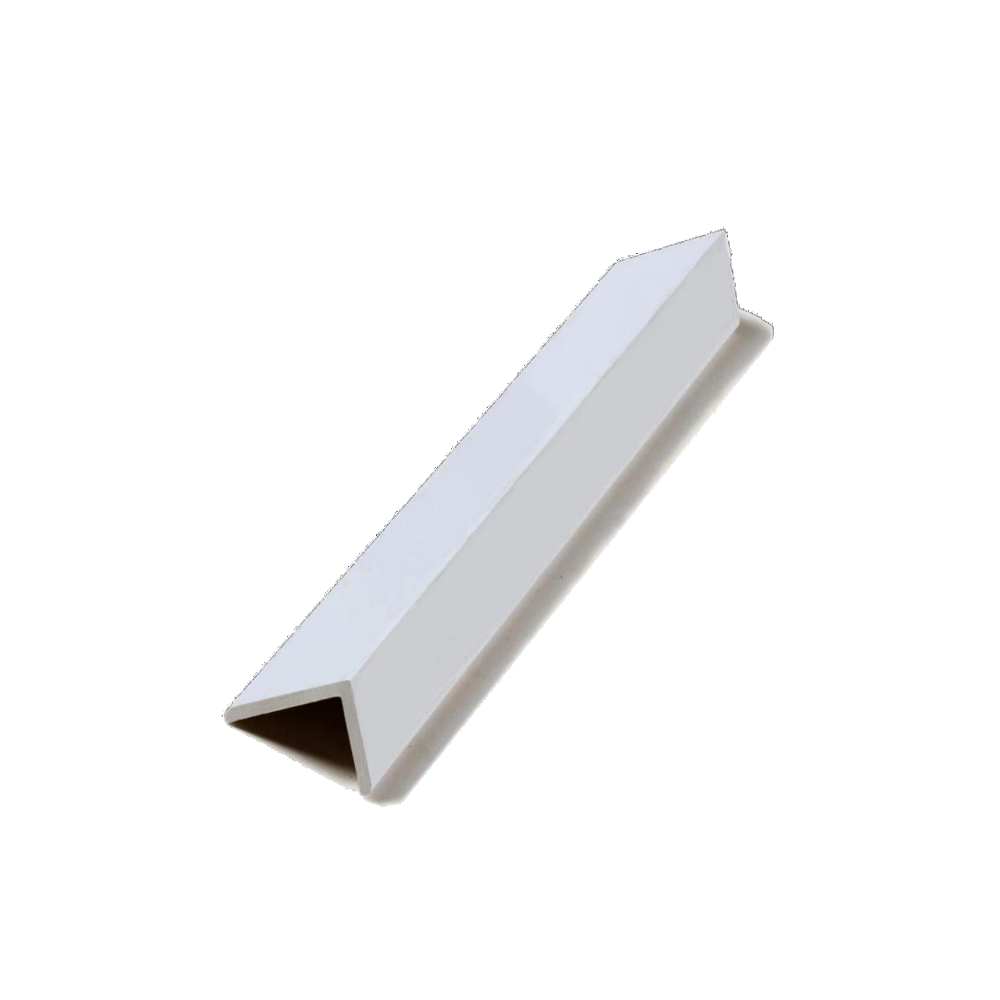 HP White Internal PVC Wall Cladding L Edge wall cladding panel close-up Melbourne | THQ