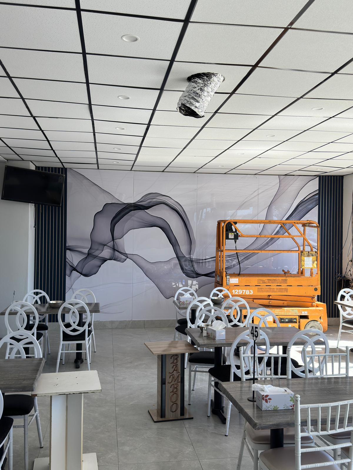Restaurant Cladding Bamboo Restaurant | Wall Cladding