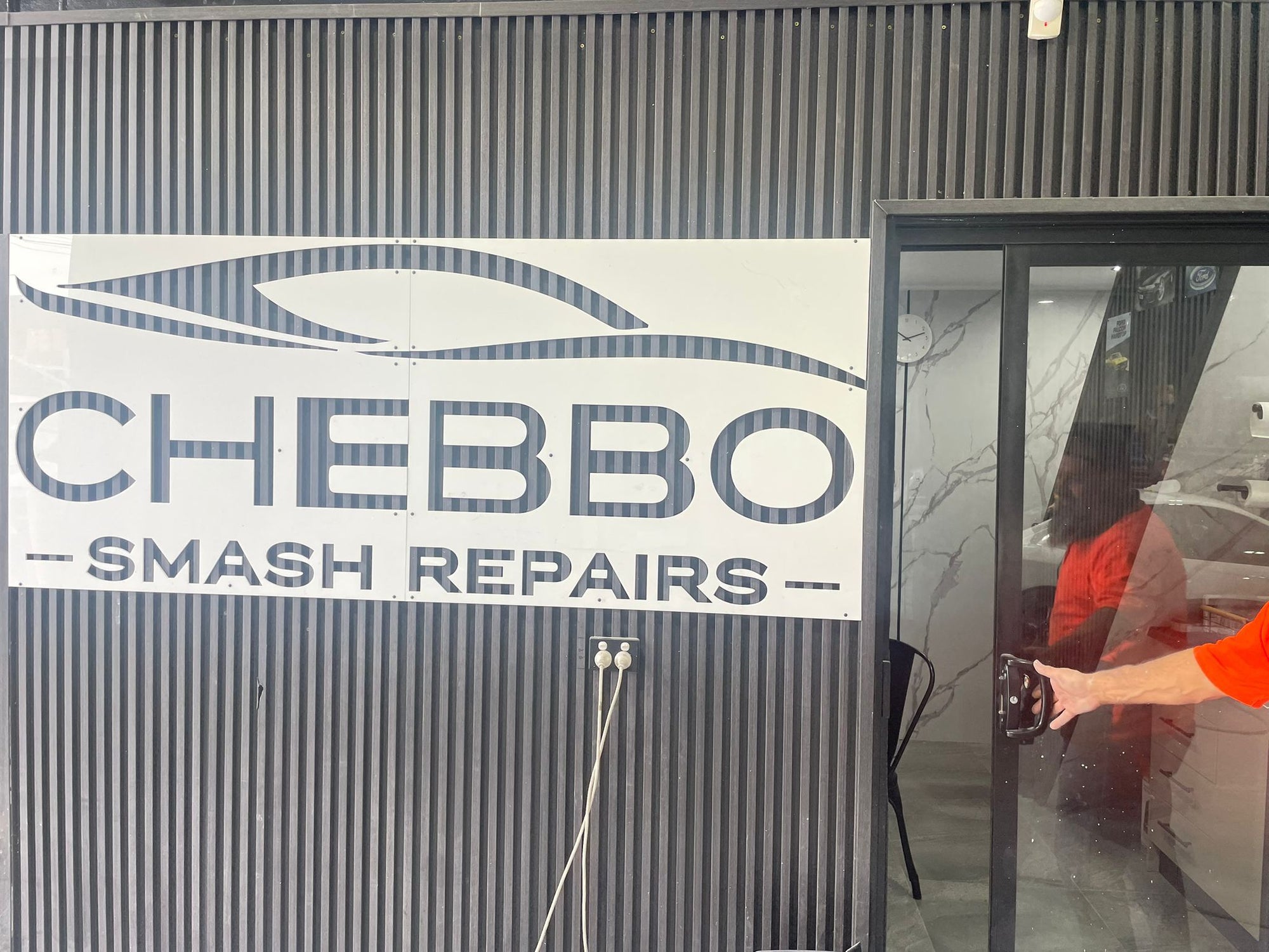 Chebbo Smash Repair Products | HP Grey Cladding , UV Marble White Panel