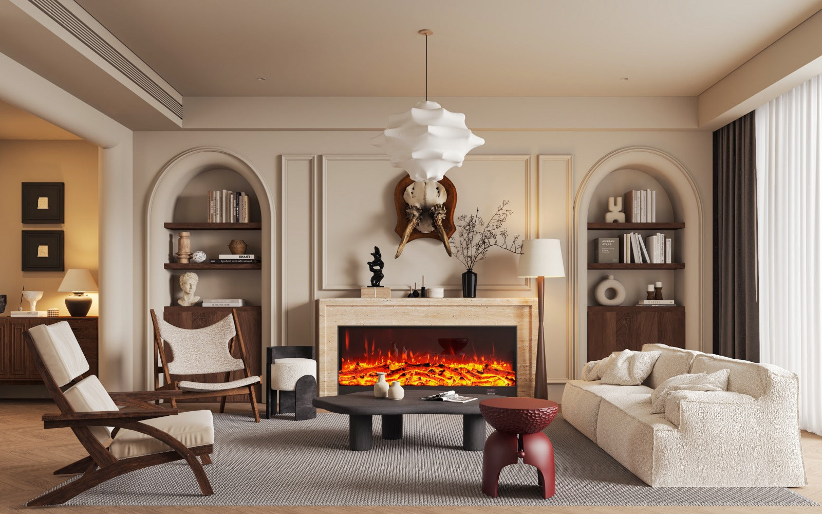 Electric Fireplace THQ