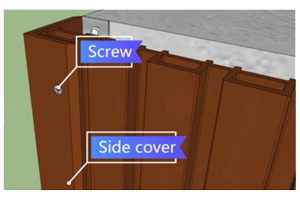 Buy Teak and Black External Wall Cladding for a Bold Look