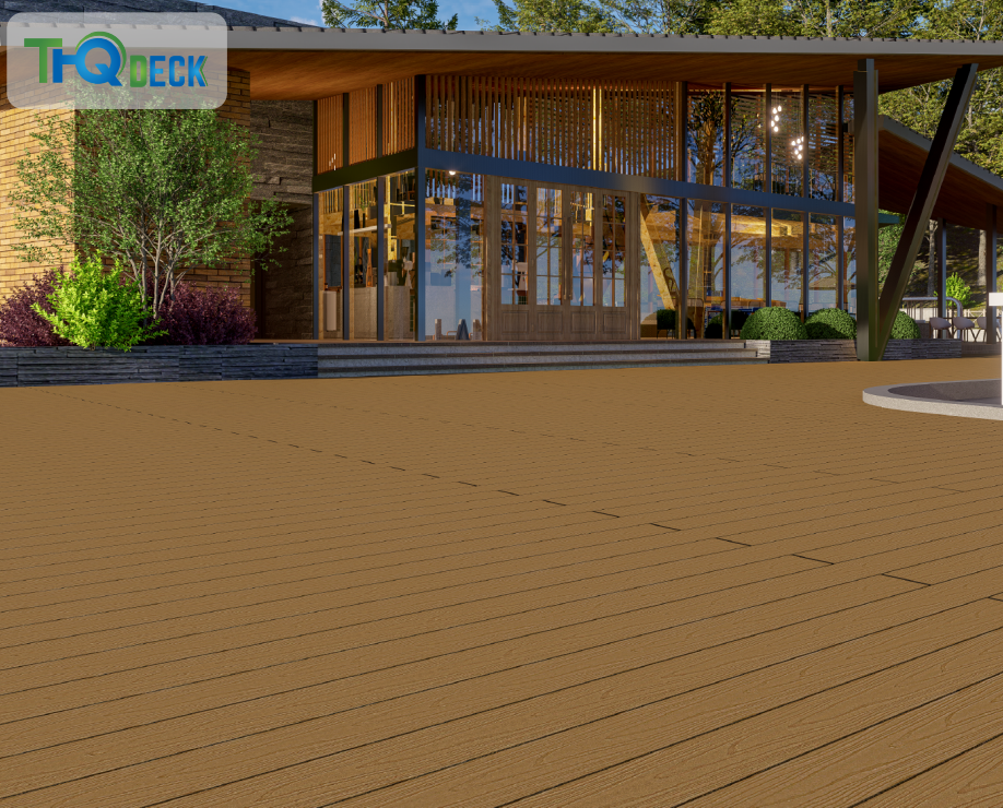 Merbau / Teak Builder Range Co Extrusion Decking Board