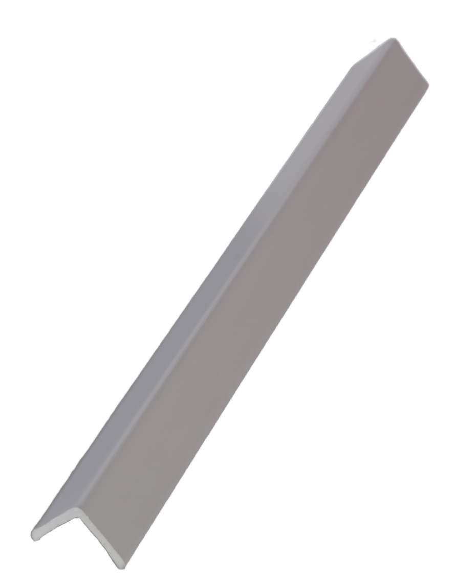 3P - Beige & Black Internal PVC Wall Cladding L Edge
