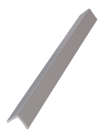 3P - Beige & Black Internal PVC Wall Cladding L Edge
