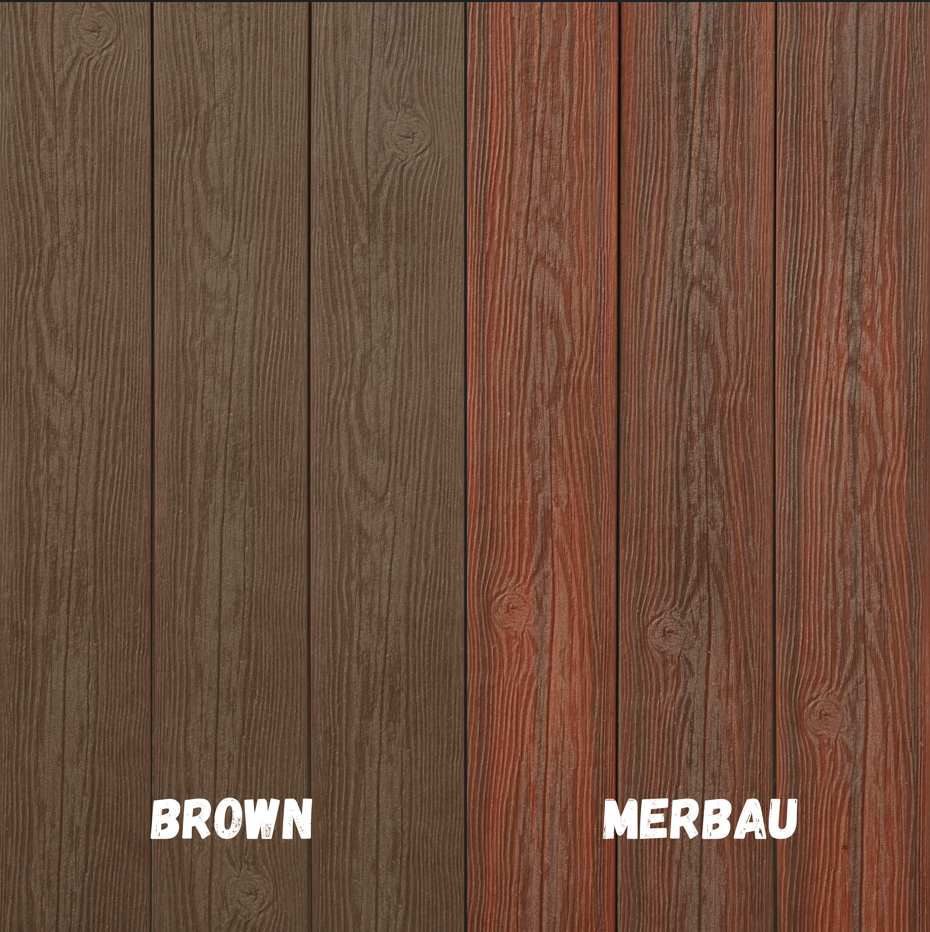 Chocolate / Merbau Decking Board decking board close-up Brisbane | THQ