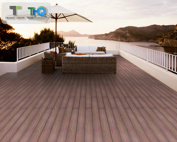 Brown 3D Standard Decking Board