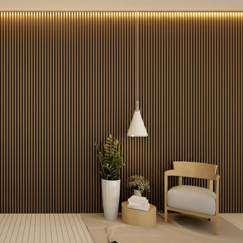 HP Black & Brown Internal PVC Wall Cladding | Melbourne | THQ
