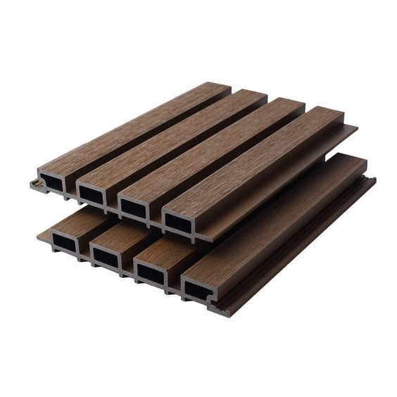 Teak External Wall Cladding installed facade application Brisbane | THQ