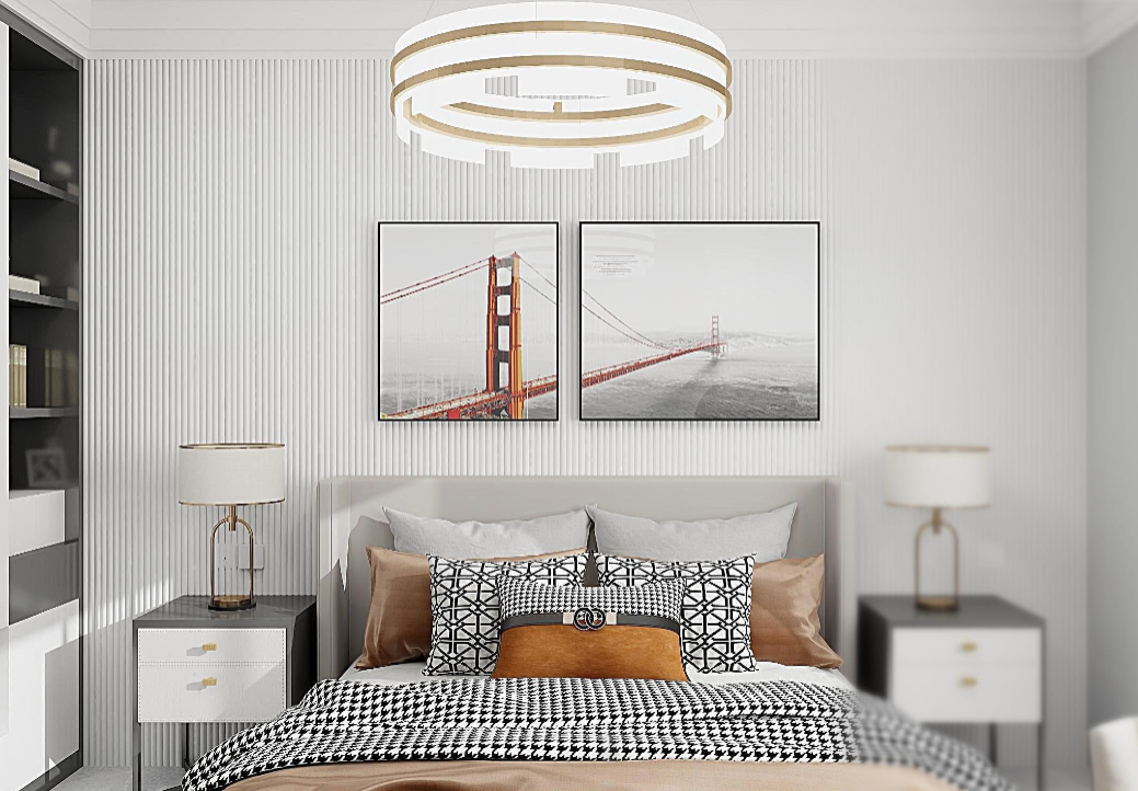 Round Slat White Internal PVC Wall Cladding wall cladding panel close-up Brisbane | THQ