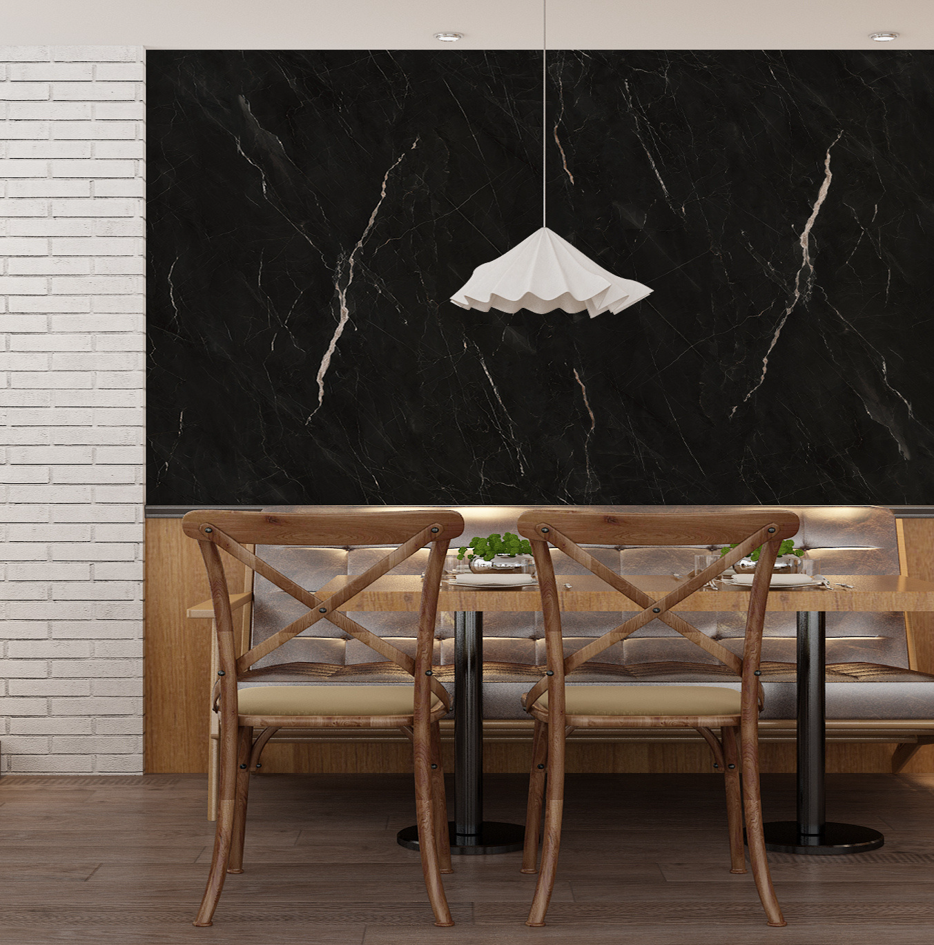 Dark Marble UV Panel