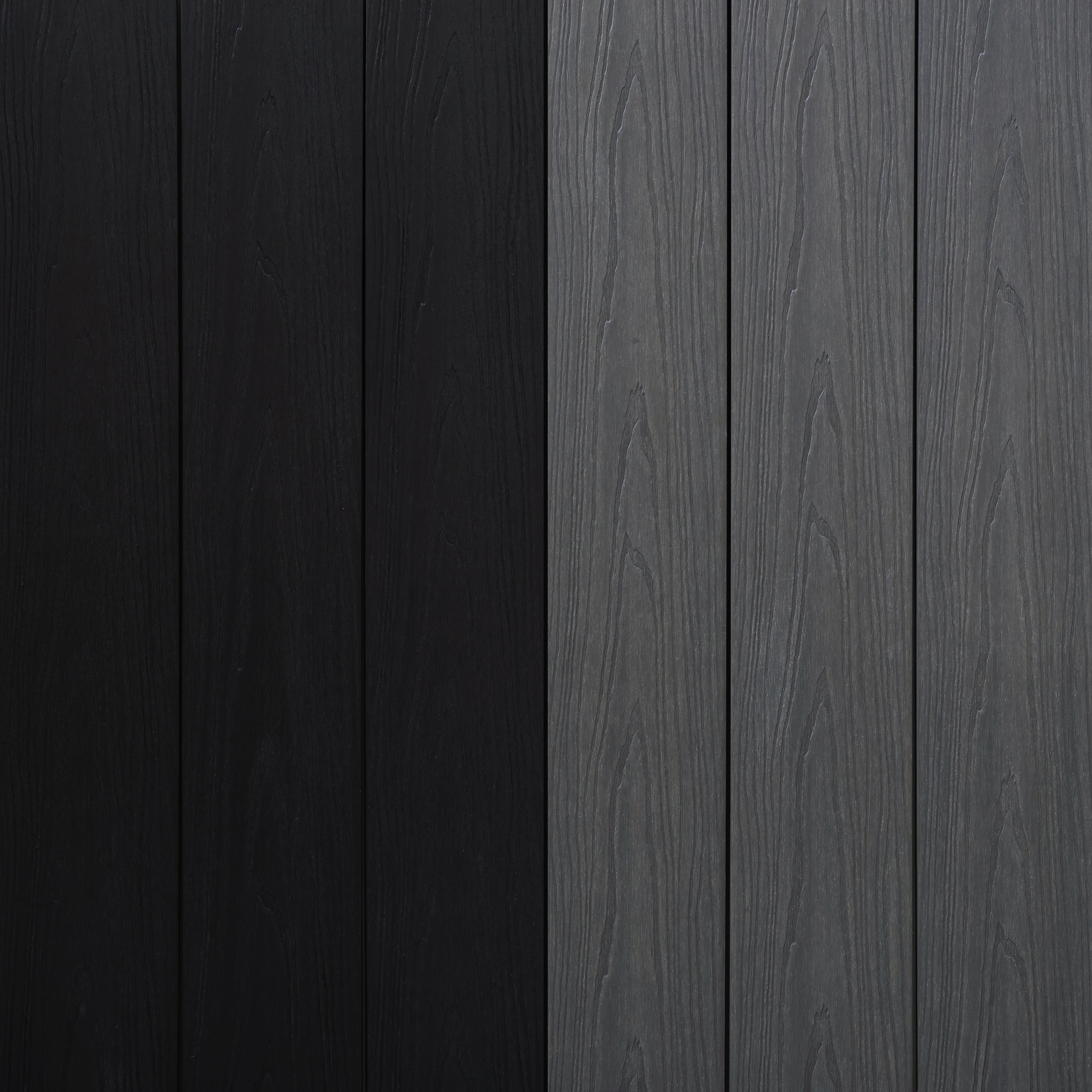Charcoal / Silver Grey Builder Range Co Extrusion Decking Board decking board close-up Melbourne | THQ