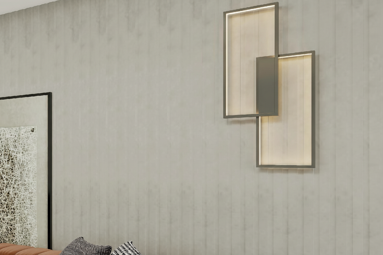 Flat Slat Cement Internal PVC Wall Cladding wall cladding panel close-up Melbourne | THQ