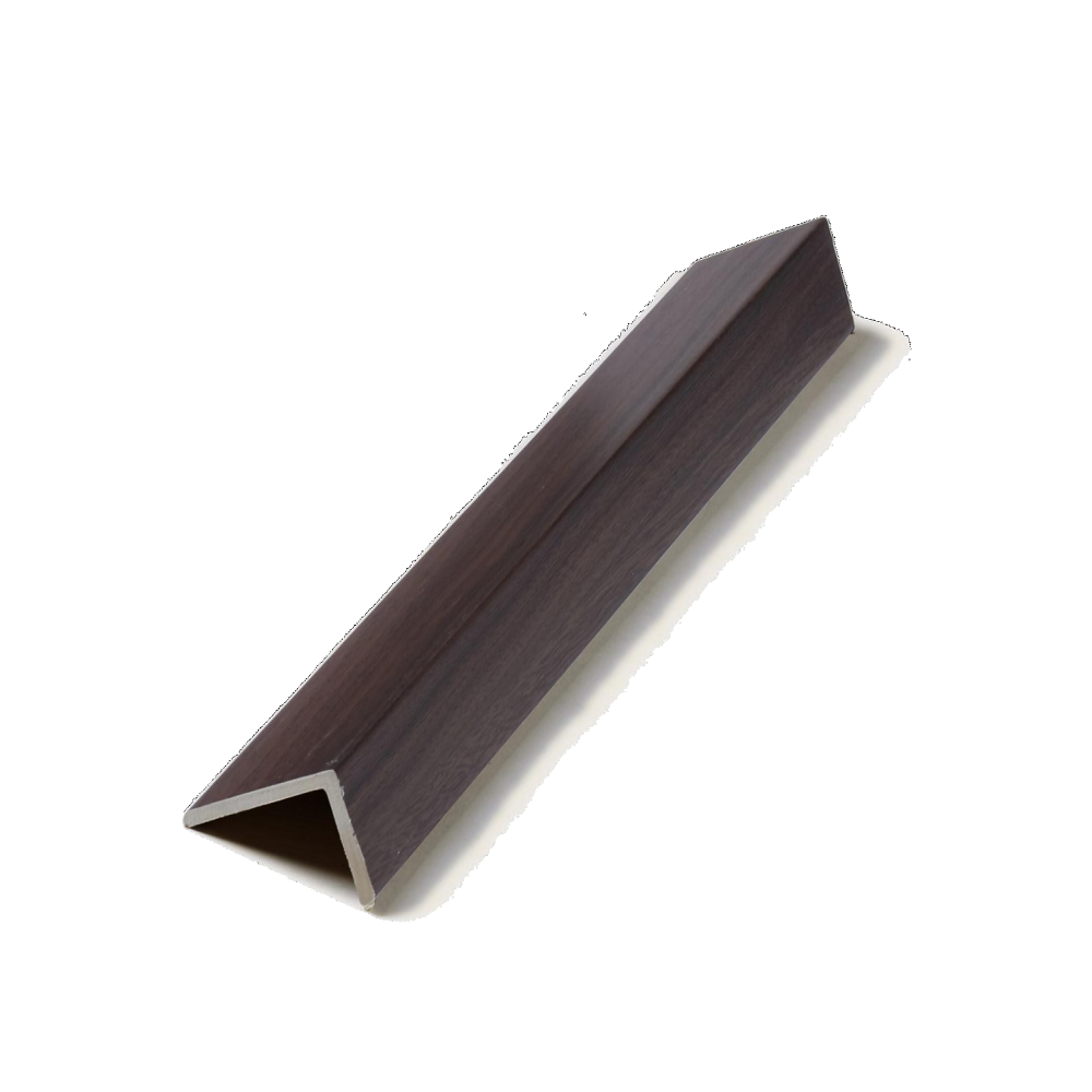 Cladding Panel Edges HP Brown Internal PVC Wall Cladding L Edge