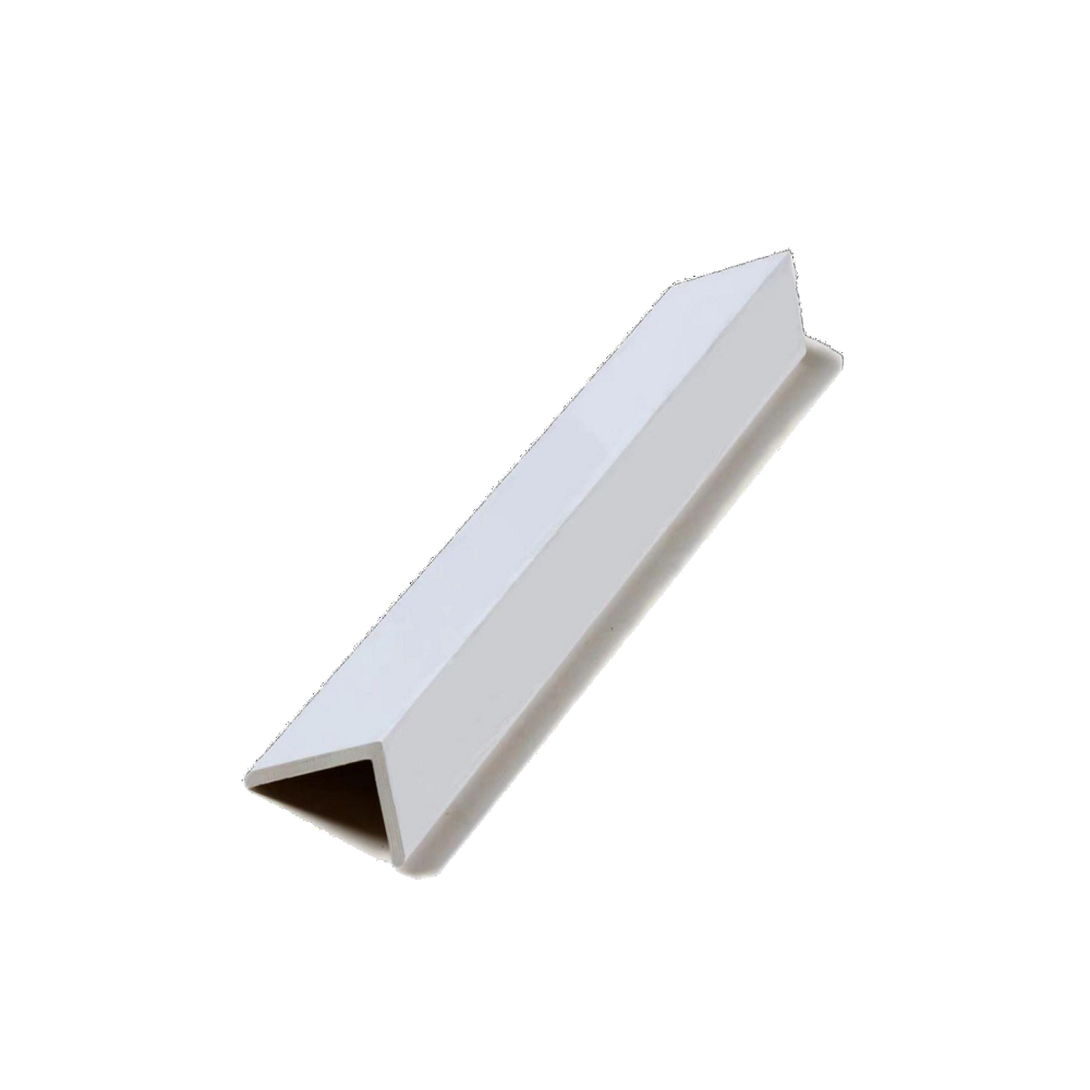 HP White Internal PVC Wall Cladding L Edge