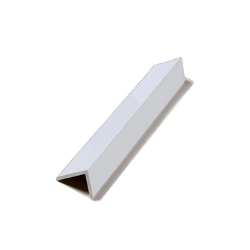 HP White Internal PVC Wall Cladding L Edge