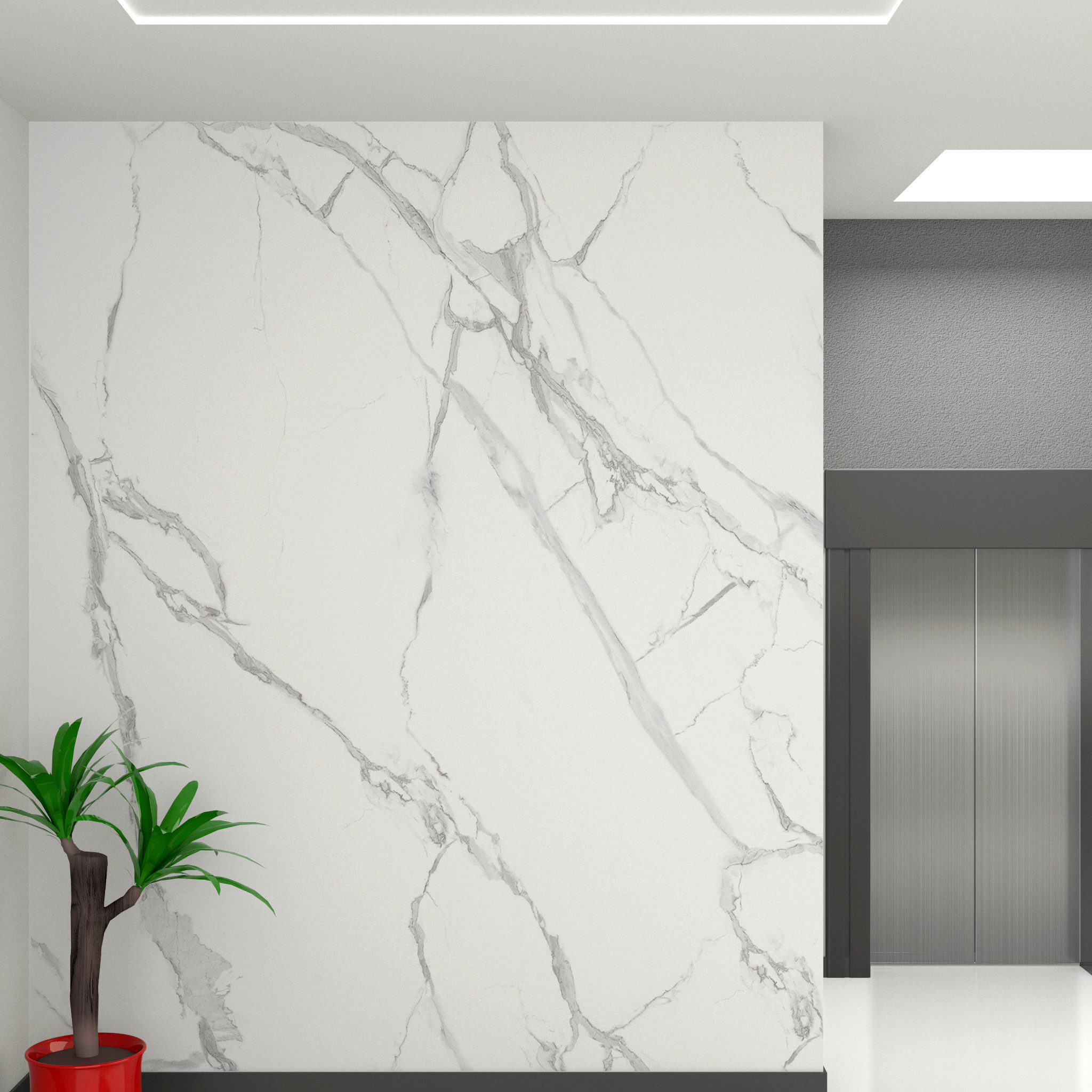 White Marble UV Panel